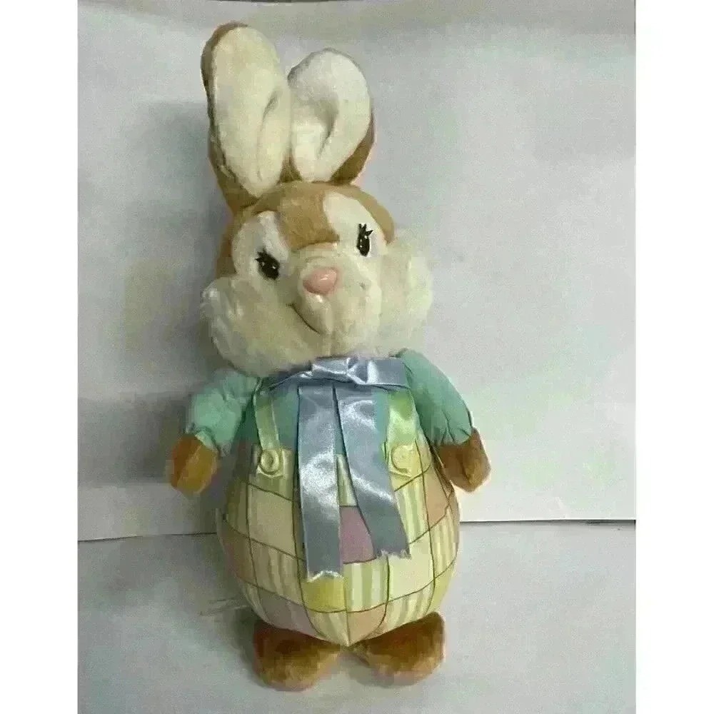 Vintage AMERICAN GREETINGS BLOOMER BUNNY RABBIT 12" Plush Retro Toy‎ Easter 1989